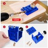 JSZYO Pocket Hole Jig Kit for DIY Woodworking,Adjustable Woodworking Tool