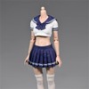 Panchitalk 1/6 Scale Female JK Uniform Shirt and Skirt Student