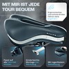 BYVITA Bicycle Saddle - with ErgoFoam+ I Maximum Riding Comfort
