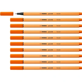 STABILO STABILO - Fineliner - point 88-10er Pack - gelbrot
