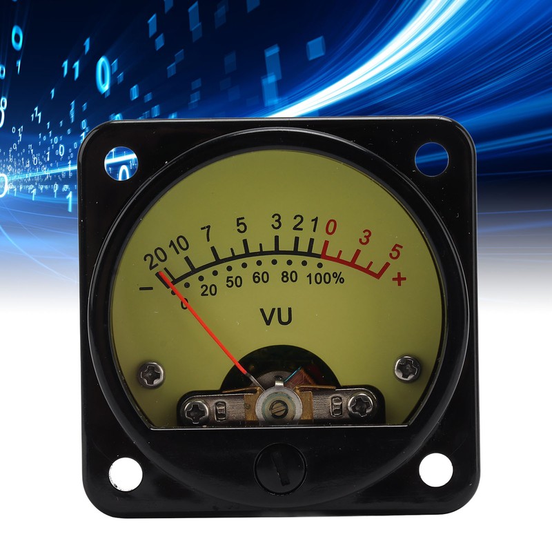 VU Panel Meter Professional VU Meter Audio Level Amp Amplifier
