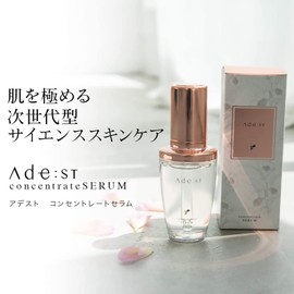 Ade:ST concentrate SERUM "100 Times of Vitamin C" Ceramide, New Vitamin Derivative APPS Formulated, Serum, 1.0 fl oz (30 ml), Adest Concept Serum, Skin Care Before Lotion, Moisturizing, Tightening, Skin Rashes, Hyaluronic Acid, Placenta Extract