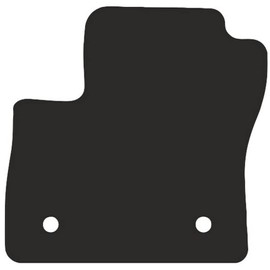 Wielganizator Car Mat - Fits Ford Grand C-MAX Minivan 2011-2015 - Velour - Car Accessories - Car Floor Mats - Floor Mat Car - 1 Piece - Black