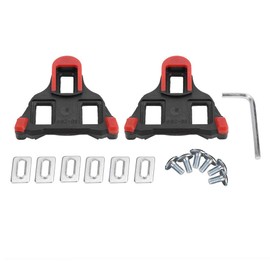 Pedales Para Bicicleta,Calas Spd,Tacos De Pedales De Bicicleta,1 Par Sistema De Autobloqueo De Tacos De Pedal Cubre Zapatos Para Bicicleta De Carretera De Montaña(Rojo)