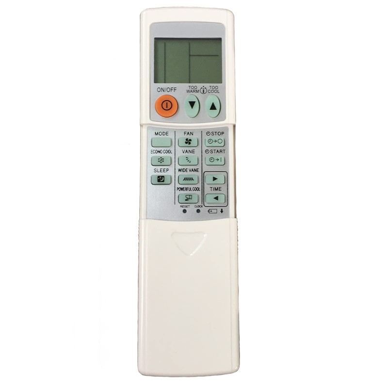 Replacement Remote Control for Mitsubishi Electric Air Conditioner MSZ-GE18NA-8 MSY-GE09NA-8