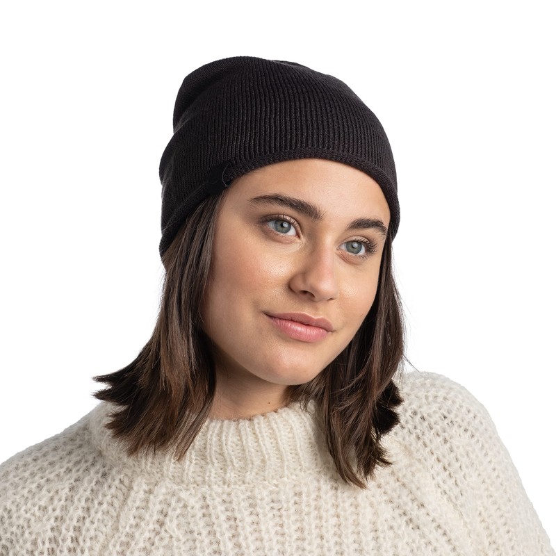 Buff Unisex Knitted Beanie Hat