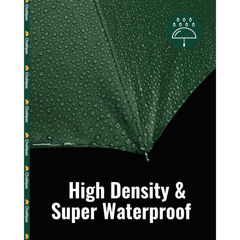 Chakipee Compact Automatic Umbrella For Men and Women Windproof 8