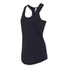 Next Level Women's Lightweight Racerback Tank, Large, Black