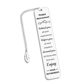 Retirement Gifts for Women, Retirement Bookmark Gift for Woman Coworker Employee Boss Leader Friends Retired Teacher Gifts, Going Away Gifts for Coworker 2025