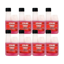STA-BIL Storage Fuel Stabilizer | Keeps Fuel Fresh for 24 Months, Prevents Corrosion, Gasoline Treatment Additive That Protects System, Gas Stabilizer for Storage, 4 oz (8 Pack)
