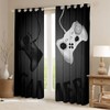 Feelyou Gamer Curtains for Bedroom Teens Boys Gaming Curtain Video
