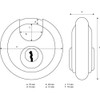 Abus 24IB/70mm Diskus Padlock SS