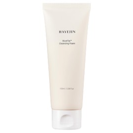 HAYEJIN RiceFila Cleansing Foam - Rice Water Face Wash with Ceramides & 6 Peptides - Gentle Moisturizing Foaming Facial Cleanser - Vegan & Hypoallergenic Korean Skincare 3.38 fl oz