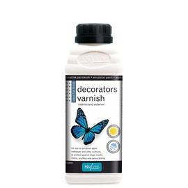 Polyvine Decorator's Dead Flat Varnish Pint / 500ml