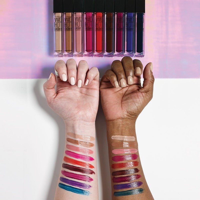 MAYBELLINE - Color Sensational Vivid Hot Lacquer Lip Gloss Sassy