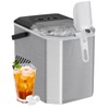 Silonn Ice Maker Countertop, Stainless Steel Portable Ice Machine with
