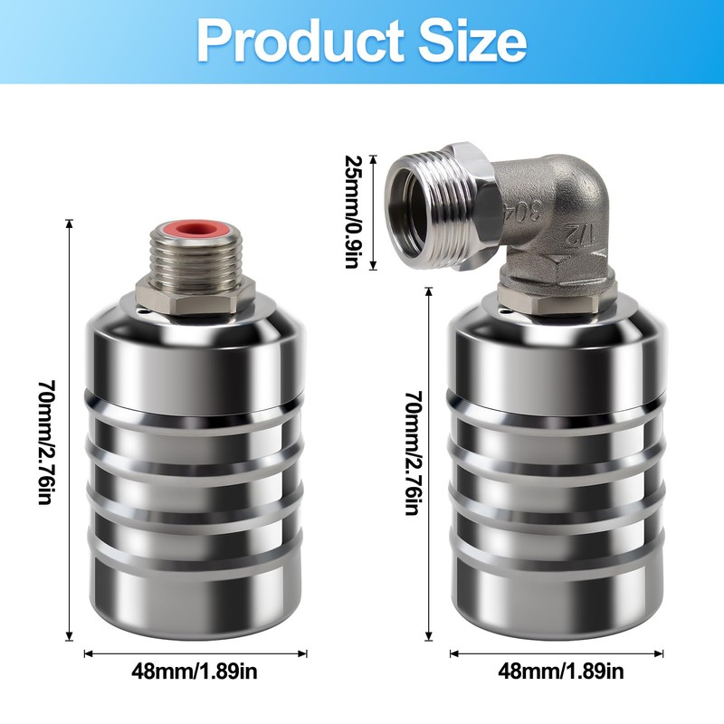 304 Stainless Steel Fully Automatic Water Level Control Float Valve