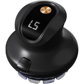 Cortadora de pelo circular automática – Aparato eléctrico de auto-aseo tolerante – Kit de corte giratorio para hombres – Hardware de precisión de alta densidad para el hogar y el viaje – Herramienta