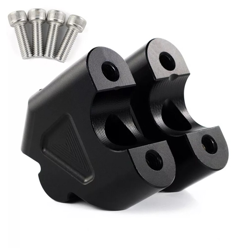 xitomer Motorcycle Offset Handlebar Riser Relocator Set Fit For Svartpilen