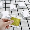120 Pieces Plastic Floss Bobbins for Cross Stitch Embroidery Cotton