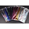 10 Packs 1MM Width Crystal Flash Tinsel Flashabou Tinsel Fly