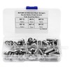 Cabeza Zócalo Tapa Tornillos,60pcs M6 Botón de acero inoxidable Botón