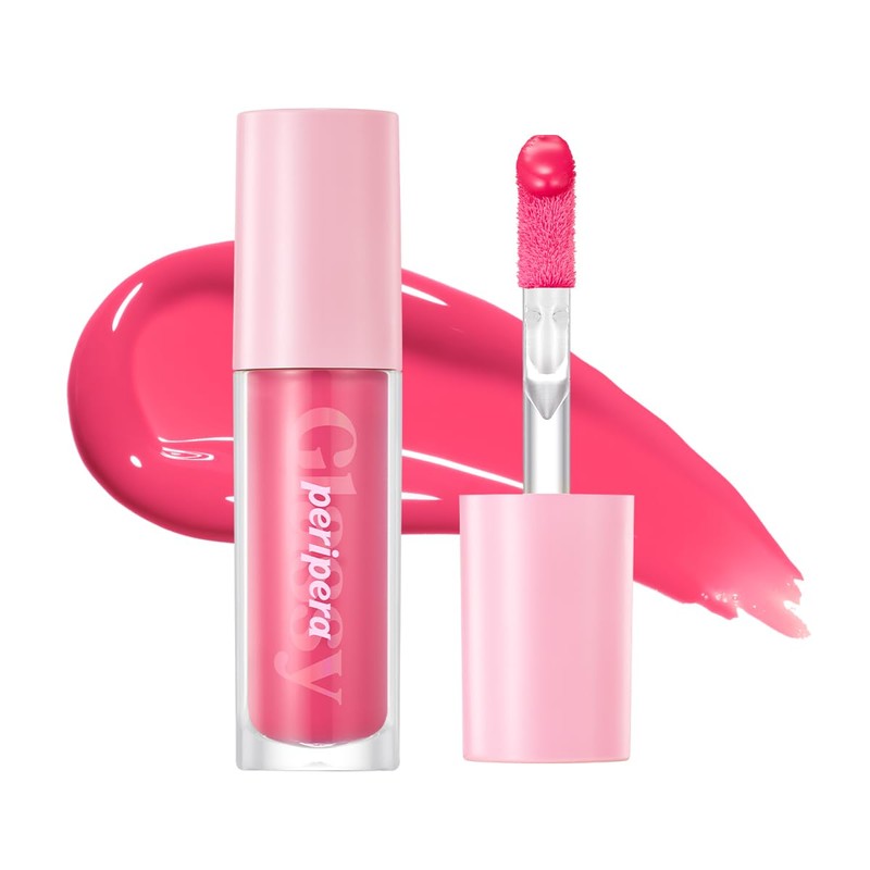 Peripera Brillo De Labios Ink Glasting, No Pegajoso, Brillo Intenso,