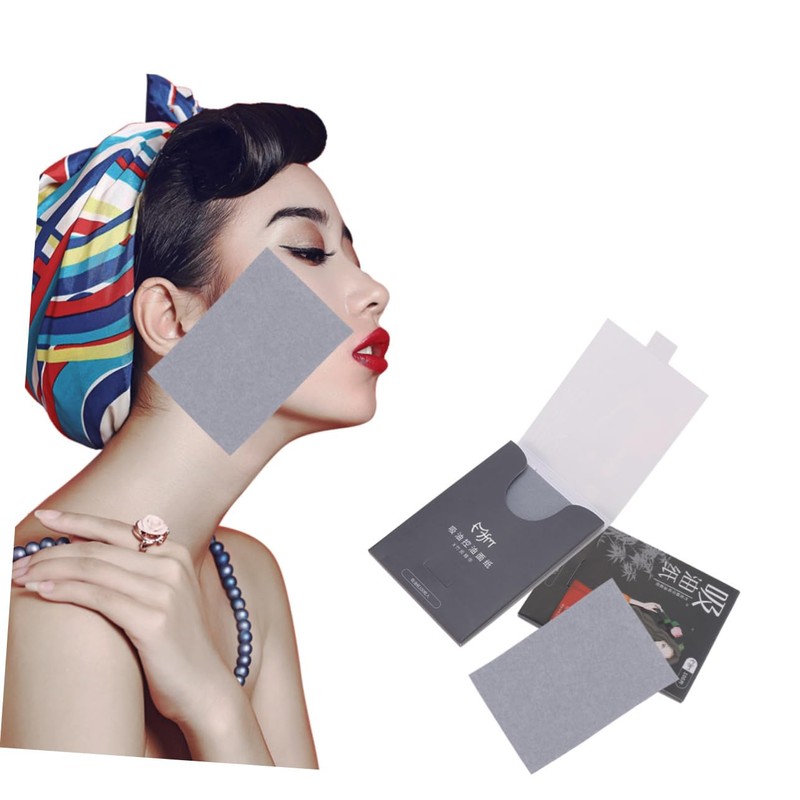 Baluue 3sets Oily Skin Care Bamboo Oil Absorbing Tissues Facial