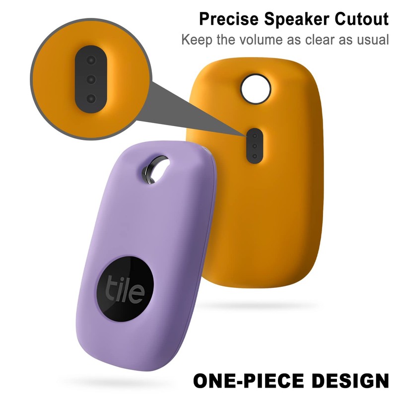 Geiomoo Silicone Case for Tile Pro 2022 Tracker, Soft Flexible