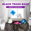Black Small Trash Bags Protect Your Privacy, Ryobyo Ultra Thick