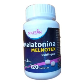Melatonina Melnotex 5mg, 120 Tab Sublingual                                                                                                           