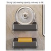 TANOVCEP No-Drill Wall Mount Soap Holder, Stainless Steel Soap Dish