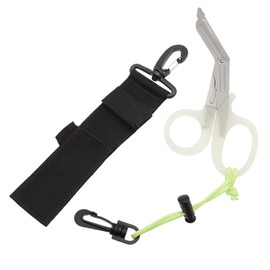 Trauma Shears for Nurses - Stainless Steel Rescue Scissors,Luminous Trauma Shears with Holster for Clinics Hospitals Ambulances Home Fishing Diving Outdoor Activities