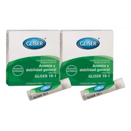 Gliser 19-1 Anemia Y Debilidad General (2 Pzas)