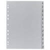 Exacompta - Ref. 1812B - 1 Gray Recycled PP Monthly