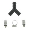 Paxanpax PLD1253 Universal 3-Way Y-Piece Hose Splitter Connector (17mm x