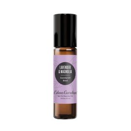 Edens Garden Lavender Magnolia Essential Oil Roll-On Blend- 100% Pure Premium Grade, Natural, Therapeutic, Aromatherapy, Kid & Skin Safe, The Best for Gifts, Relaxation Pre-Diluted 10 ml (.33 fl oz)