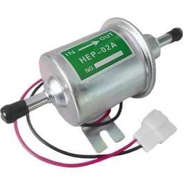 Electric Fuel Pump Universal 12V Petrol HEP-02A High Performance Pressure Diesel Pump