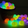 Glowing Easter Eggs Set - 216 Pieces with Mini Glow