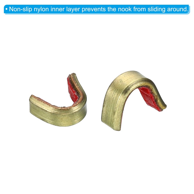 PATIKIL Nock Points, 30 Pack Brass Archery String Nocking Points