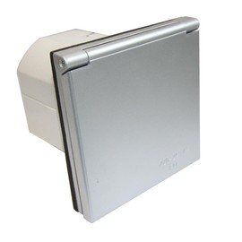 CEE 018-1 Tin with Lid – 230 V – Silver Grey