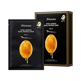 ã€"JMsolutionã€ Honey Luminous Royal Propolis Mask / Korea Facial Mask / 30ml X 10PCS / Honey Mask Sheet / Giving Skin Glow & Elasticity