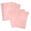 HOODANCOS 6pcs Notebook Separated Pages Planner Inserts Notepad Tabs Recipe