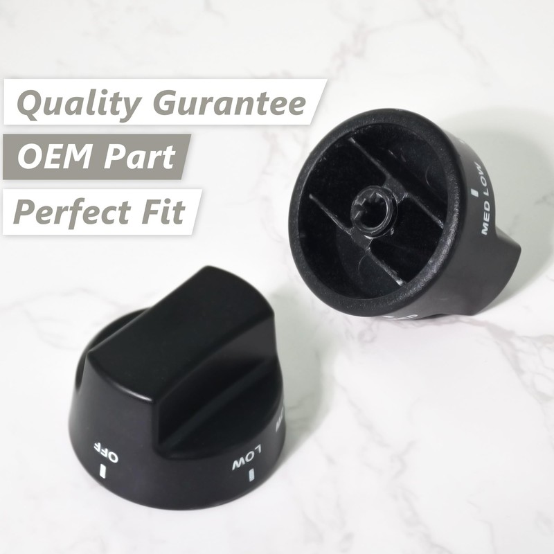 ZNTVW PA010034 Top Burner Knob Replacements for Viking Gas Range,
