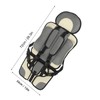 Children Safety Seat Simple Car Portable Seat Foldable Adjustable Strap