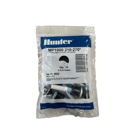 Pack of 10 pcs, Hunter Sprinkler MP1000210, 8ft - 15ft Radius, 210-degree to 270-degree Arc