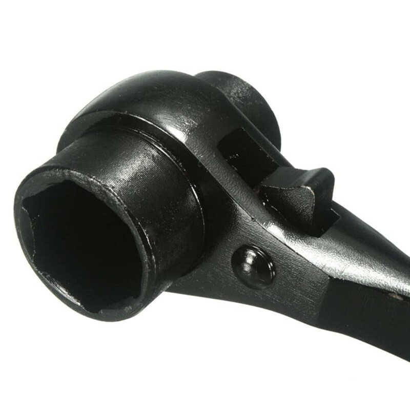 TOP-VIGOR Ratchet Podger Spanner Steel Erecting Scaffold Tool Wrench Double