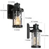 classy leaves Motion Sensor Outdoor Wall Light, Dusk to Dawn