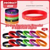 Cunno 60/120 Pcs Pi Day Silicone Bracelets Bulk Funny Math