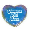 Gamma Phi Beta Heart Shaped Makeup Bag